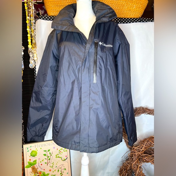 NWOT Columbia Men's Black Glennaker Lake™ II Rain Jacket Size Medium - Picture 1 of 11